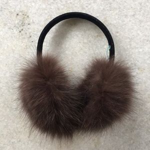 Jocelyn Fox Fur Earmuffs